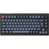 Keychron V1M-D1-ES, Teclado para gaming negro/Azul-gris