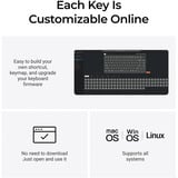 Keychron V1M-D1-ES, Teclado para gaming negro/Azul-gris