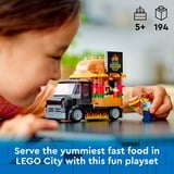 LEGO Camión Hamburguesería, Juegos de construcción Juego de construcción, 5 año(s), Plástico, 194 pieza(s), 372 g