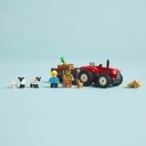 LEGO City Tractor Rojo con Remolque y Oveja, Juegos de construcción Juego de construcción, 4 año(s), Plástico, 116 pieza(s), 260 g