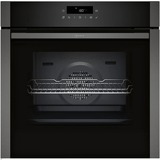 Neff N 50 B6ACJ7AG3 horno 71 L 3600 W Negro, Grafito negro/Grafito, Medio, Horno eléctrico, 71 L, 3600 W, 71 L, 30 - 275 °C