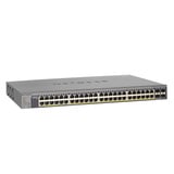 Netgear GS752TPP Gestionado L2/L3/L4 Gigabit Ethernet (10/100/1000) Energía sobre Ethernet (PoE) Gris, Interruptor/Conmutador Gestionado, L2/L3/L4, Gigabit Ethernet (10/100/1000), Energía sobre Ethernet (PoE), Montaje en rack