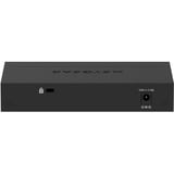 Netgear MS305E No administrado 2.5G Ethernet (100/1000/2500) Negro, Interruptor/Conmutador No administrado, 2.5G Ethernet (100/1000/2500), Bidireccional completo (Full duplex), Montaje de pared