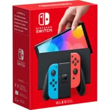 Nintendo Switch OLED videoconsola portátil 17,8 cm (7") 64 GB Pantalla táctil Wifi Azul, Rojo, Consola de mano rojo neón/azul neón, Nintendo Switch, NVIDIA Custom Tegra, Azul, Rojo, Analógico/Digital, Botón de inicio, Botón de encendido, Botones