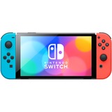 Nintendo Switch OLED videoconsola portátil 17,8 cm (7") 64 GB Pantalla táctil Wifi Azul, Rojo, Consola de mano rojo neón/azul neón, Nintendo Switch, NVIDIA Custom Tegra, Azul, Rojo, Analógico/Digital, Botón de inicio, Botón de encendido, Botones