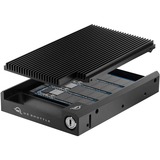 OWC U2 Shuttle Caja externa para unidad de estado sólido (SSD) Negro 3.5", Chasis intercambiable negro, Caja externa para unidad de estado sólido (SSD), 3.5", PCI Express 3.0, 64 Gbit/s, Negro
