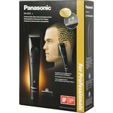 Panasonic ER-GP22-K801, Cortador de pelo negro, Plata, Rectángulo, Acero inoxidable, 2 cm, 1 mm, 50 min