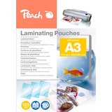 Peach PP525-01 plastificador 100 pieza(s), Películas Brillante, A3, 100 pieza(s)