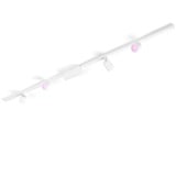 Philips Hue Kit Perifo base de techo recto (4 focos), Lámpara blanco, Philips Hue White and Color ambiance Kit Perifo base de techo recto (4 focos), Foco para riel, LED, 6500 K, 220 - 240 V, Blanco