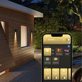 Philips Hue White & Color Ambiance Resonate Lámpara de pared, Luz de LED negro