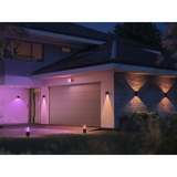 Philips Hue White & Color Ambiance Resonate Lámpara de pared, Luz de LED negro