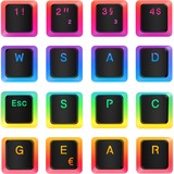SPC Gear SPG177, Cubierta de teclado negro/Transparente