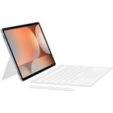 Samsung EF-DX825 QWERTZ Alemán Pogo pin Blanco, Teclado blanco, QWERTZ, Alemán, Touchpad, Samsung, Galaxy Tab S10+ / S9+ / S9 FE+, Blanco