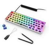 Sharkoon 4044951041862, Teclado para gaming blanco