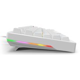 Sharkoon SKILLER SGK25, Teclado para gaming blanco