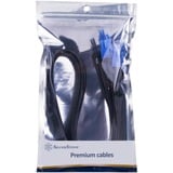 SilverStone 12VHPWR PCIe Adapter Kabel SST-PP14-PCIE, Cable negro