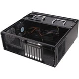 SilverStone Grandia GD07 carcasa de ordenador HTPC Negro, Caja HTPC negro, HTPC, PC, Aluminio, Acero, ATX,CEB,EATX,EEB,Micro-ATX, Negro, Hogar / Oficina, Minorista