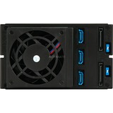 SilverStone SST-FS303-12G, Chasis intercambiable negro