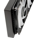 SilverStone SST-VD240-SLIM, Refrigeración por agua negro