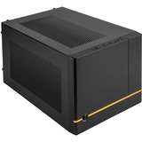 SilverStone SUGO 14 Cubo Negro, Cajas de torre negro, Cubo, PC, Negro, Mini-DTX, Mini-ITX, Plástico, Acero, 24 cm