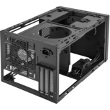 SilverStone SUGO 14 Cubo Negro, Cajas de torre negro, Cubo, PC, Negro, Mini-DTX, Mini-ITX, Plástico, Acero, 24 cm