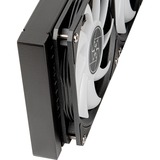 SilverStone VIDA 240 SLIM 240mm, Refrigeración por agua negro
