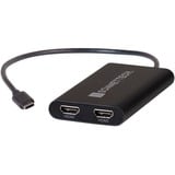 Sonnet Adaptador USB-C a HDMI dual 4K 60Hz, Estación de acoplamiento 