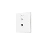 TP-Link Omada EAP115-Wall 300 Mbit/s Blanco Energía sobre Ethernet (PoE), Punto de acceso blanco, 2,4 GHz, 300 Mbit/s, 802.1x RADIUS, HTTPS, WPA, WPA-PSK, WPA2, WPA2-PSK, 10,100 Mbit/s