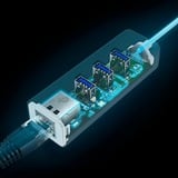 TP-Link UE330C adaptador y tarjeta de red Ethernet 1000 Mbit/s, Adaptador de red blanco, Alámbrico, USB Type-A/USB Type-C, Ethernet, 1000 Mbit/s, Blanco