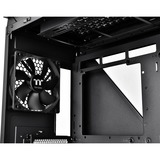 Thermaltake CA-1T4-00M1WN-02 carcasa de ordenador Midi Tower Negro, Cajas de torre negro, Midi Tower, PC, Negro, ATX, micro ATX, Mini-ITX, SPCC, 17 cm
