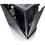 Thermaltake CA-1T4-00M1WN-02 carcasa de ordenador Midi Tower Negro, Cajas de torre negro, Midi Tower, PC, Negro, ATX, micro ATX, Mini-ITX, SPCC, 17 cm