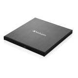Verbatim 43889 unidad de disco óptico Blu-Ray RW Negro, Regrabadora Blu-ray externa negro, Negro, Bandeja, Sobremesa/Portátil, Blu-Ray RW, USB 3.1 Gen 1, BD, BD-R, BD-R DL, CD, DVD