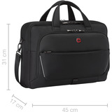 Wenger Meteor Brief 16” - 17'', Portátil negro