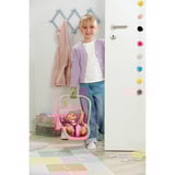 ZAPF Creation BABY born® Silla de bebé rosa, Accesorios para muñecas rosa neón