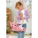 ZAPF Creation BABY born® Silla de bebé rosa, Accesorios para muñecas rosa neón