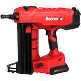 fischer Herramienta de empuje de pernos a batería FXC85 Set, XL-Boxx, Nagler rojo/Negro