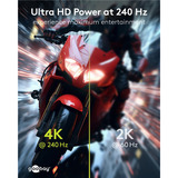 goobay Cable DisplayPort macho 90° > DisplayPort macho, 8K / 144Hz negro