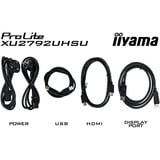iiyama ProLite XU2792UHSU-B6 pantalla para PC 68,6 cm (27") 3840 x 2160 Pixeles 4K Ultra HD LED Negro, Monitor LED negro (mate), 68,6 cm (27"), 3840 x 2160 Pixeles, 4K Ultra HD, LED, 4 ms, Negro