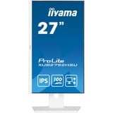 iiyama ProLite XUB2792HSU-W6 pantalla para PC 68,6 cm (27") 1920 x 1080 Pixeles Full HD LED Blanco, Monitor LED blanco (mate), 68,6 cm (27"), 1920 x 1080 Pixeles, Full HD, LED, 0,4 ms, Blanco