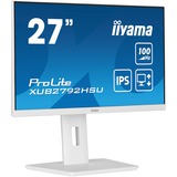 iiyama XUB2792HSU-W6, Monitor LED blanco (mate)