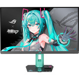 ASUS ROG Strix XG27ACMEG-G Edición Hatsune Miku, Monitor de gaming negro/Turquesa