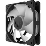 ASUS TUF Gaming TR120 ARGB Fan - Single Pack Carcasa del ordenador Ventilador 12 cm Negro negro/Transparente, Ventilador, 12 cm, Negro