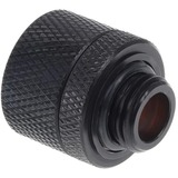 Alphacool HF 16/10 Anschraubtülle G1/4 - Deep Black Sixpack, Conexión negro