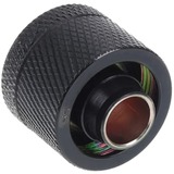 Alphacool HF 16/10 Anschraubtülle G1/4 - Deep Black Sixpack, Conexión negro