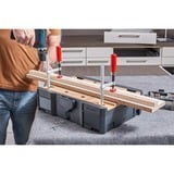 BESSEY sargento de mesa de acero macizo GTR12, Gato plateado/Rojo