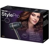 Beurer 59392, Secador de pelo negro/Oro rojo