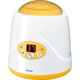Beurer Calentador de alimentos BY 52, Calientaplatos blanco/Amarillo