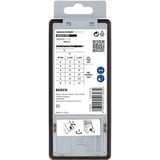 Bosch 2 607 019 923 broca Broca de tres puntas Brad point 7 pieza(s), Conjuntos de brocas Taladro, Broca de tres puntas Brad point, 8 mm, 7,5 cm, Vástago hexagonal, Acero inoxidable