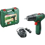 Bosch EasyDrill 1200 1500 RPM Sin llave 940 g Negro, Verde, Taladro/destornillador verde/Negro, Taladro de pistola, Sin llave, Negro, Verde, 1 cm, 1500 RPM, 2 cm