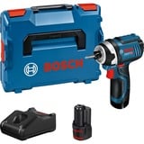 Bosch GDR 12V-105 Professional 1/4" 2600 RPM 105 Nm Negro, Azul, Tornillo de percusión azul/Negro, Llave de impacto, Negro, Azul, 1/4", 2600 RPM, 105 Nm, Corriente alterna